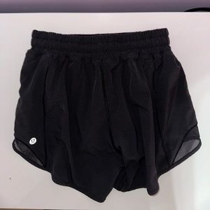 Sz 2 Black Hotty Hot LR 4in Lined Shorts